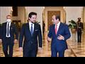السيسي يستقبل ولي عهد المملكة الأدرنية