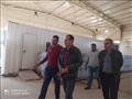 وكيل وزارة الزراعة يتفقد مصنع الثلج