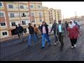 محافظ أسوان يتفقد الأعمال الجارية بمشروع الإسكان المتميز 