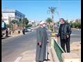 رئيس المدينة يتابع أعمال التطوير  