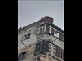 انهيار أجزاء من عقار في الإسكندرية