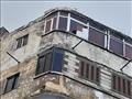 انهيار أجزاء من عقار في الإسكندرية