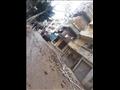 انهيار شرفات عقار في الإسكندرية 