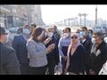 محافظ دمياط تتفقد مشروع تطوير طريق كورنيش النيل