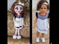 فاطمة تصنع عرائس كروشيه 