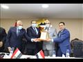 سعفان وراشد يفتتحان الاتحاد المحلي لنقابات عمال الجيزة