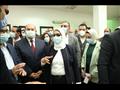 وزيرة الصحة تتفقد مركز طبي في أطفيح