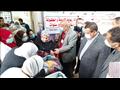 محافظ البحيرة يتفقد فعاليات الحملة القومية للتطعيم