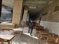 أعمال تطهير مدينة البنات الجامعية بأسيوط