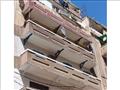 سقوط أجزاء من عقار بالإسكندرية