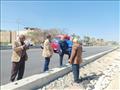 نائب محافظ الجيزة يتابع مشروعات الرصف بالبدرشين
