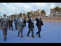 افتتاح أعمال تطوير الملاعب بجامعة الإسكندرية