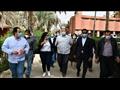 وفد وزارة السياحية اثناء تفقده بعض المناطق السياحية بالفيوم