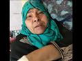 السيدة سمرة الراوي ناجية من حادث قطاري سوهاج