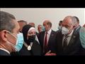 وزيرة التجارة تتفقد المجمع الصناعي والغزل والنسيج في المحلة