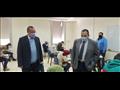 نائب رئيس جامعة بنها يتفقد الامتحانات بكليات العبور