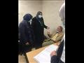 وكيلة صحة كفر الشيخ خلال متابعة تلقي اللقاح
