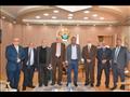 رئيس جامعة أسوان يستقبل لجنة فحص الإنتاج العلمي 