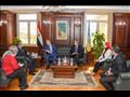 محافظ الإسكندرية يستقبل سفير اليونان