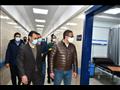 محافظ الفيوم يشاهد سراير المرضى