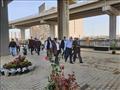 محافظ الجيزة يتابع سير العمل في كورنيش المريوطية