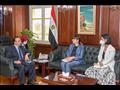 محافظ الإسكندرية يستقبل ممثل الأمم المتحدة