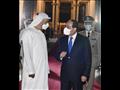 الرئيس السيسي يودّع محمد بن زايد في مطار القاهرة