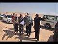 محافظ أسيوط يتفقد موقع محطة معالجة صرف صحي بني غالب 