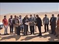محافظ أسيوط يتفقد موقع محطة معالجة صرف صحي بني غالب 