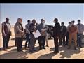 محافظ أسيوط يتفقد موقع محطة معالجة صرف صحي بني غالب 