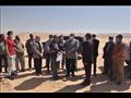 محافظ أسيوط يتفقد موقع محطة معالجة صرف صحي بني غالب 
