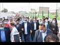وزيرا الشباب والرياضة والقوى العاملة يفتتحان ملعب الإخيوة