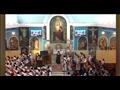 صلوات قداس عيد القيامة في كاتدرائية رئيس الملائكة ميخائيل