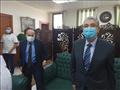 وزير الكهرباء يتفقد شركة القناة