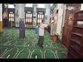 تعقيم ورش المساجد قبل العيد  