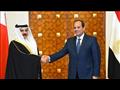 الرئيس السيسي وملك البحرين