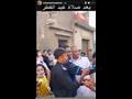 محمد رمضان مع الجمهور عقب صلاة العيد 
