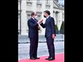 الرئيس السيسي والرئيس الفرنسي
