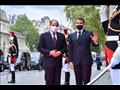 الرئيس السيسي والرئيس الفرنسي