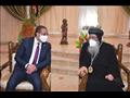 محافظ الفيوم يزور دير العزب للتهنئة بعيد القيامة