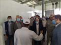 وزير الزراعة يتفقد المجزر الآلي ببورسعيد