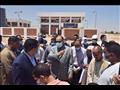 محافظ أسيوط يتفقد محطة رفع صرف صحي الحما وبعض شبكات الصرف بمنفلوط 