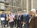 وزير التموين يتفقد صوامع الغلال في بنها