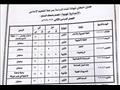 جدول امتحانات الشهادة الإعدادية في بني سويف