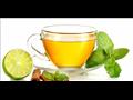 شاي أخضر وليمون