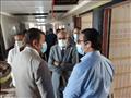 رئيس جامعة المنصورة يتفقد المراحل والتجهيزات النهائية لتطوير المراكز الطبية
