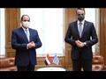 الرئيس السيسي وكيرياكوس ميتسوتاكيس