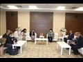 وزيرة الثقافة تلتقي نظيرتها الصربية   