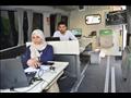 محافظ الجيزة يتابع التجهيزات لبدء التشغيل التجريبي للمركز التكنولوجي المتنقل 