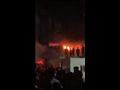 حريق برج ميدان الساعة